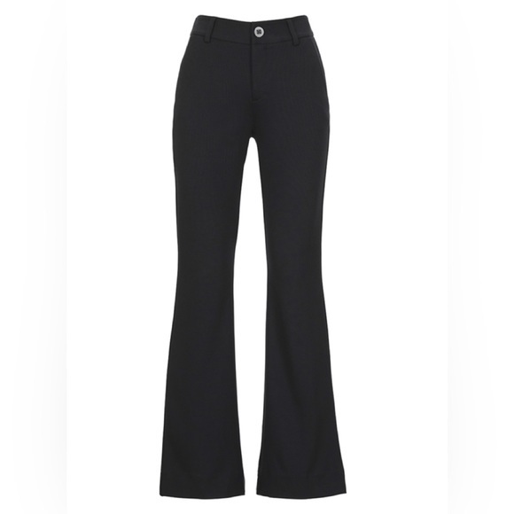 Cabi Black Tie Classic Black Women's Flared Pants